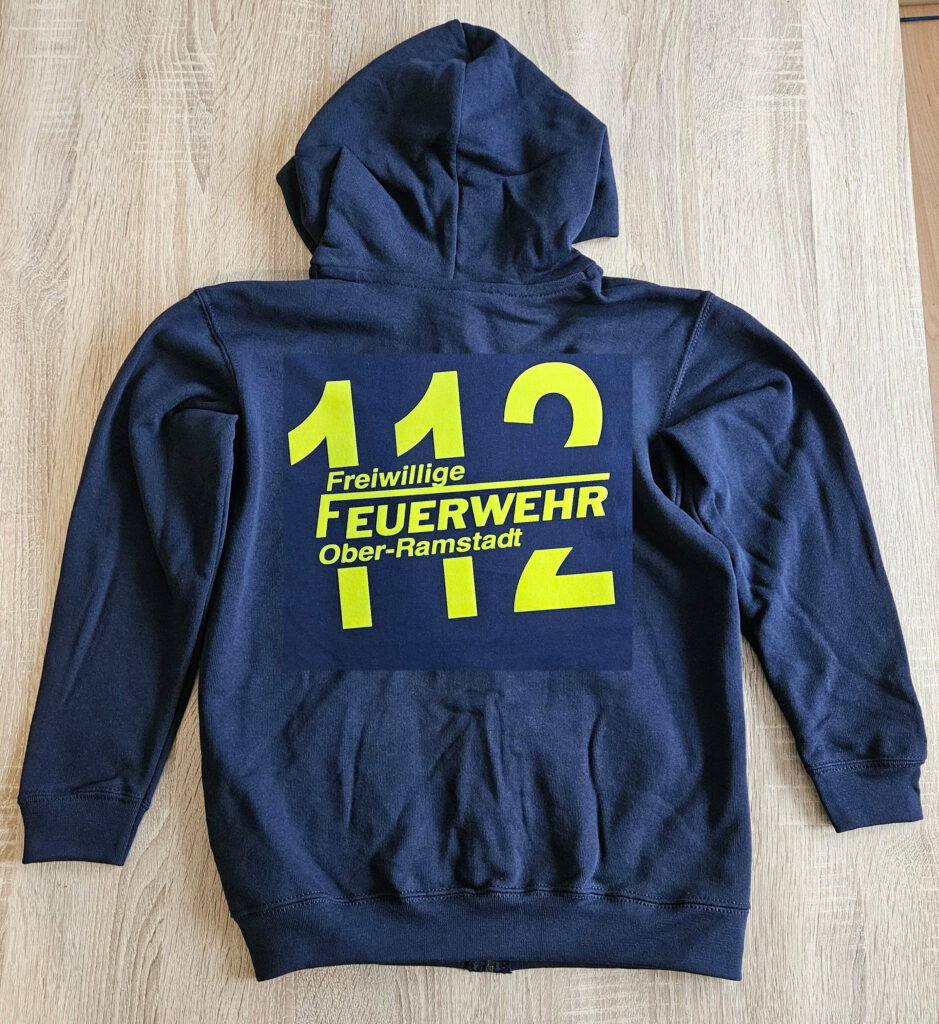 Feuerwehr Softshelljacke, Design: 112, aus 100% recyceltem Polyester