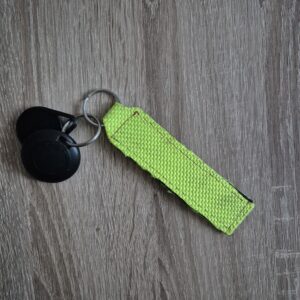 Schlüsselanhänger aus altem Feuerwehrschlauch