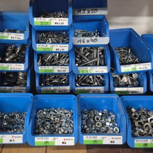 Mutter M4 - M8 ab 60 Stück bis 180 Stück